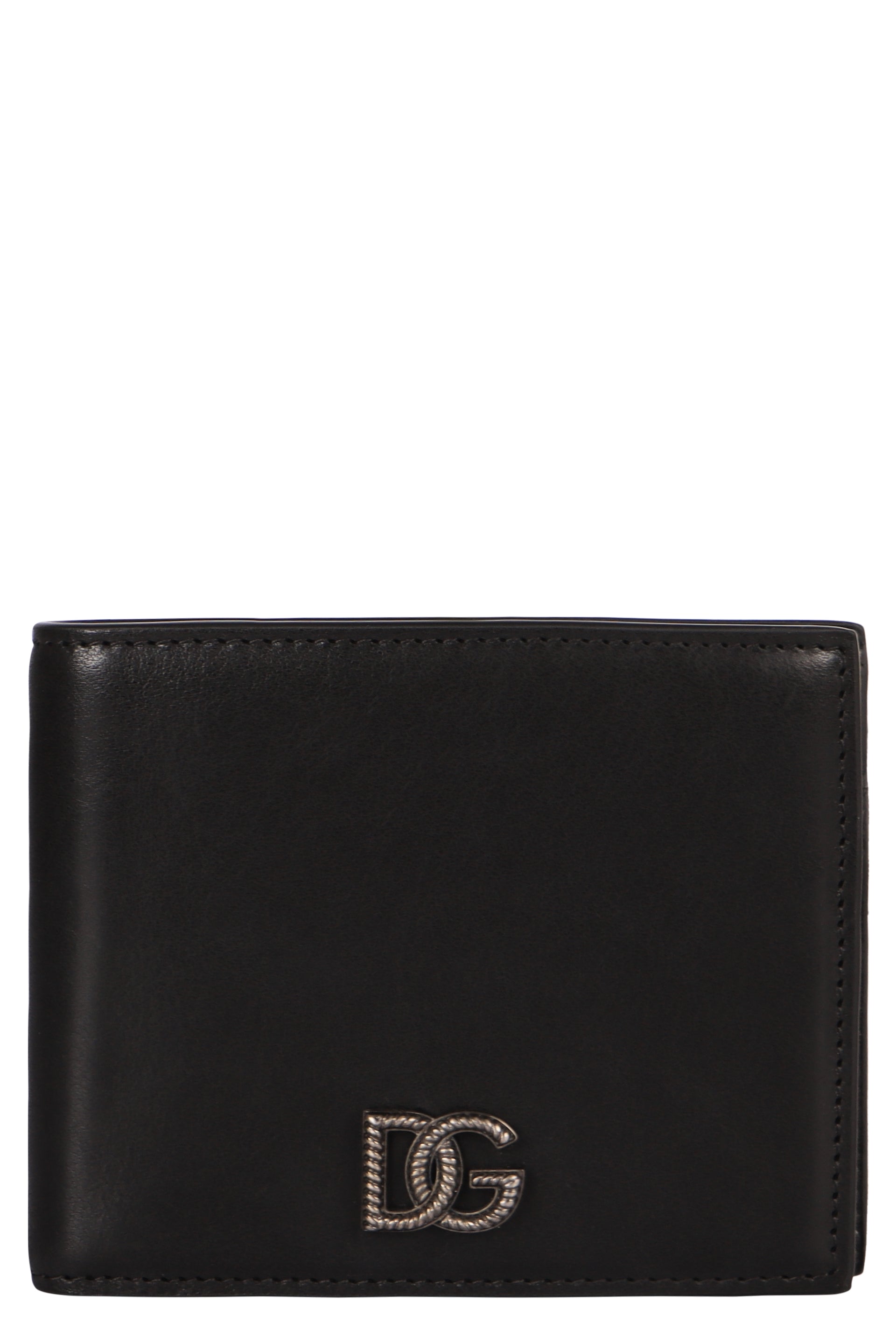 DOLCE &amp; GABBANA Mini Leather Wallet - Elegant Minimalist Design