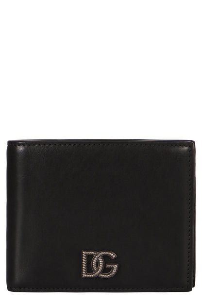 DOLCE &amp; GABBANA Mini Leather Wallet - Elegant Minimalist Design