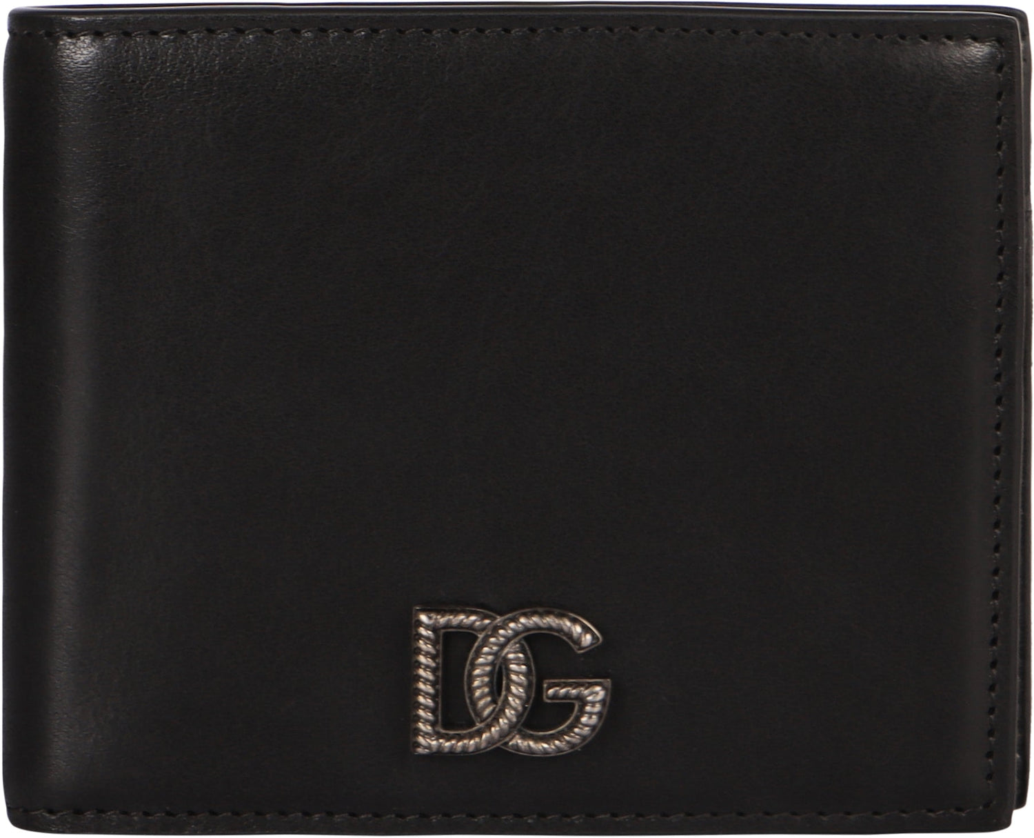 DOLCE &amp; GABBANA Mini Leather Wallet - Elegant Minimalist Design