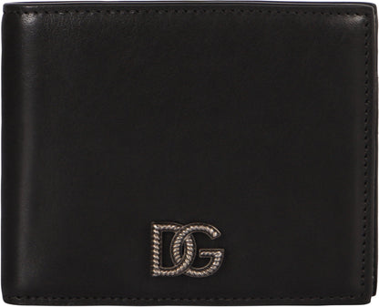 DOLCE &amp; GABBANA Mini Leather Wallet - Elegant Minimalist Design