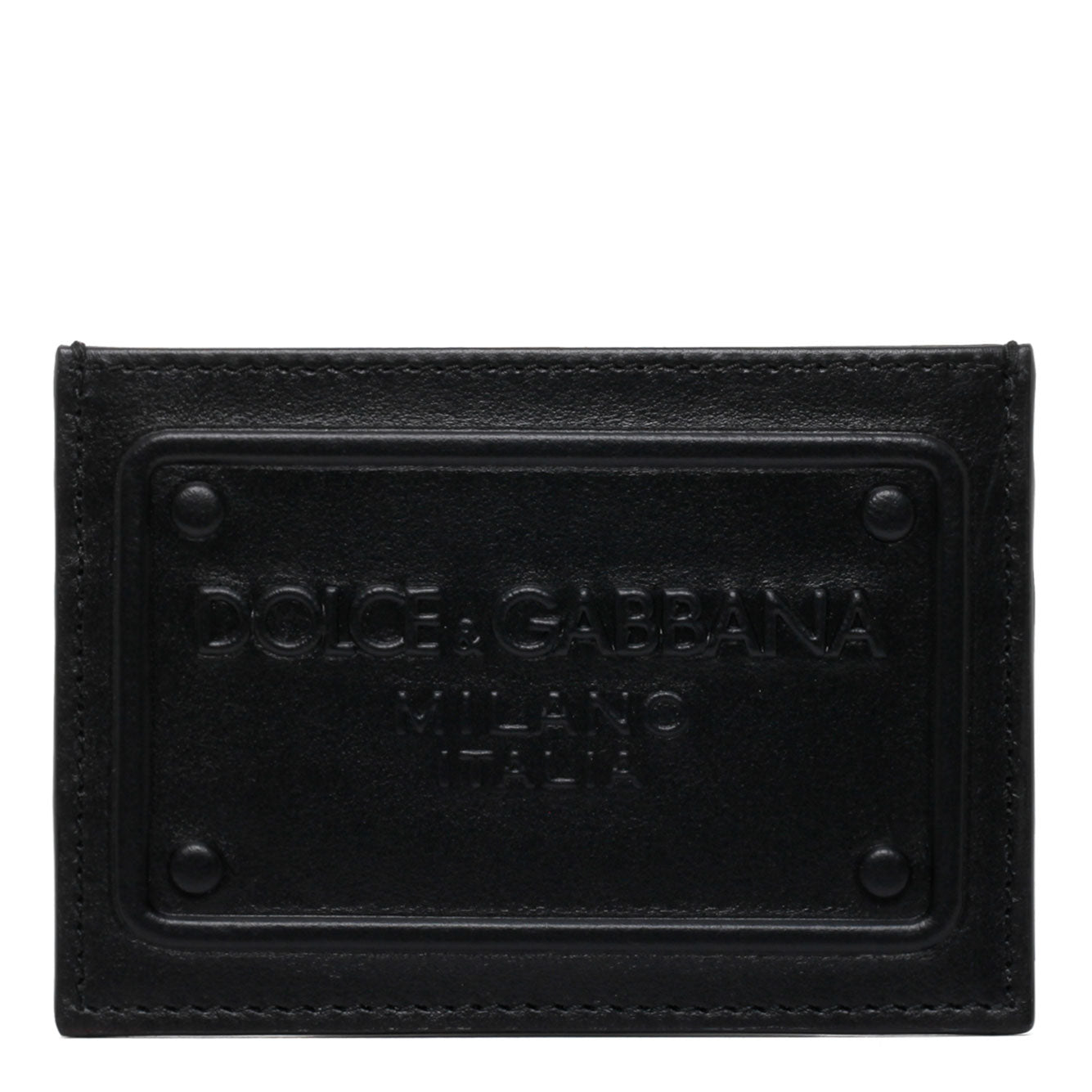 DOLCE &amp; GABBANA Mini Leather Wallet for Men