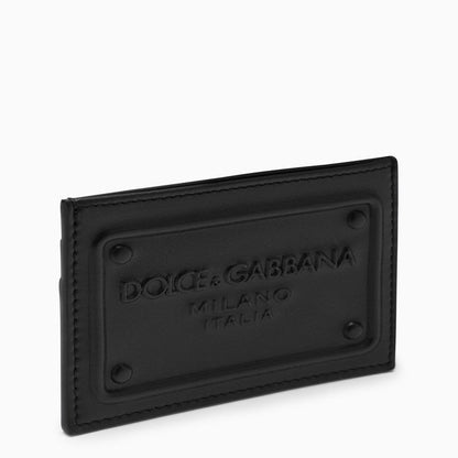 DOLCE &amp; GABBANA Logo Detail Mini Leather Card Holder