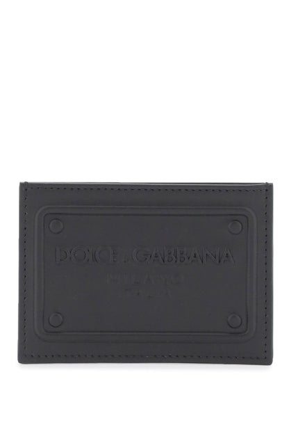 DOLCE &amp; GABBANA Logo Detail Mini Leather Card Holder