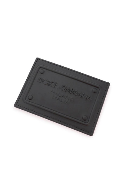 DOLCE &amp; GABBANA Logo Detail Mini Leather Card Holder