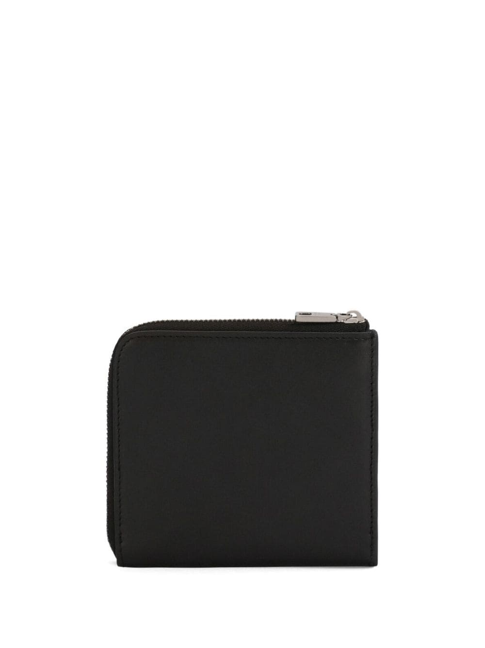 DOLCE &amp; GABBANA Logo Print Leather Mini Wallet