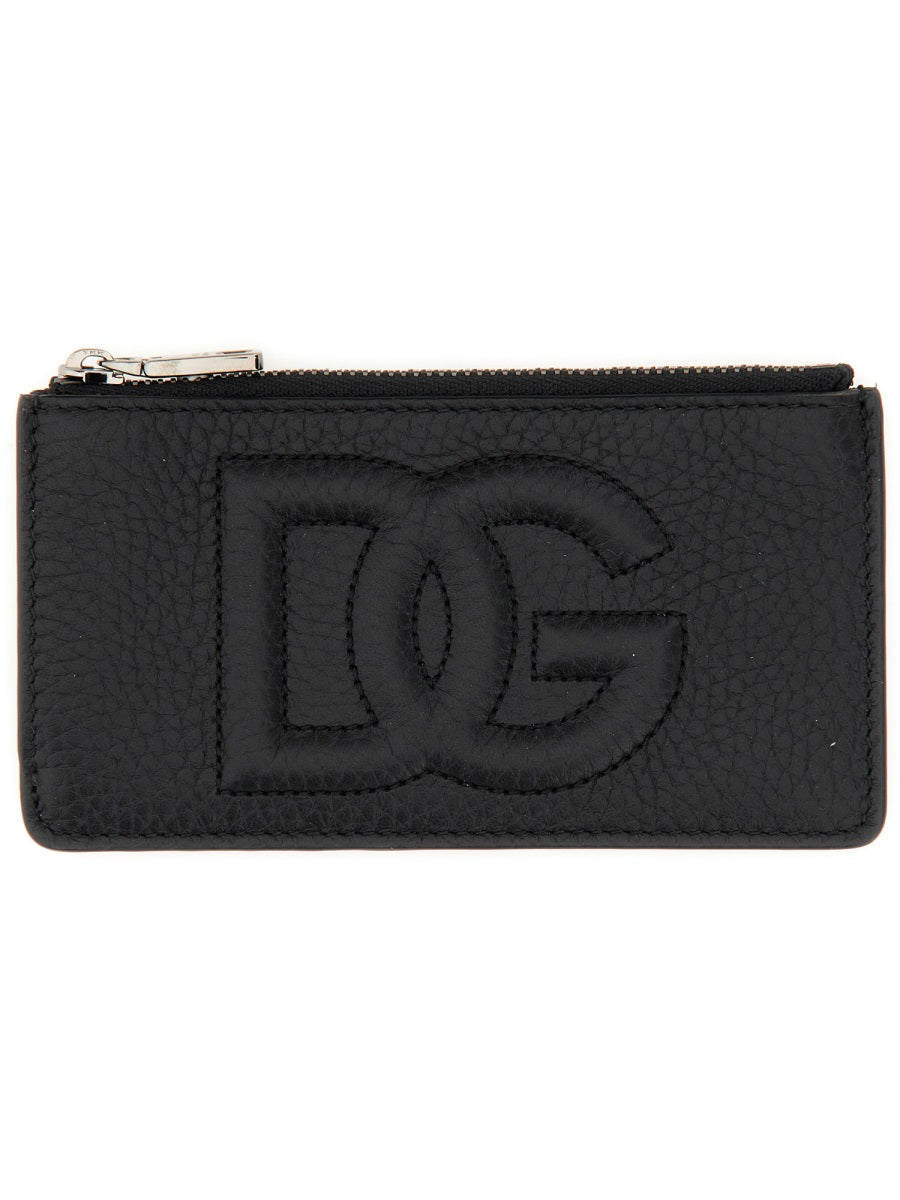 DOLCE &amp; GABBANA Mini Leather Card Holder