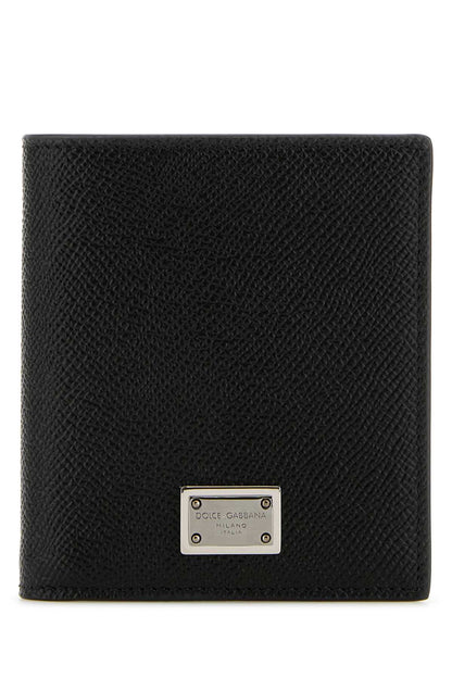 DOLCE &amp; GABBANA Mini Leather Wallet for Men