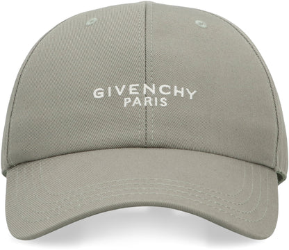 GIVENCHY Embroidered Cap with Adjustable Closure for Men