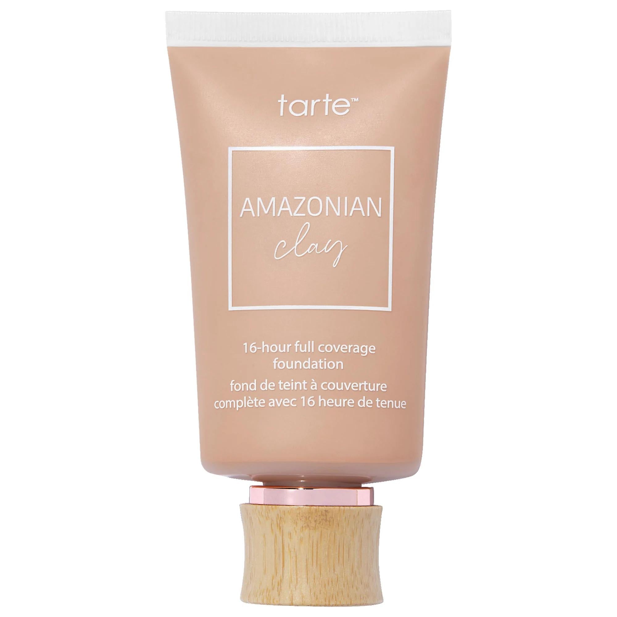 Hourglass Amazonian Clay 16-Hour Full Coverage Matte Foundation - Long Lasting, Vegan, Cruelty-Free Makeup