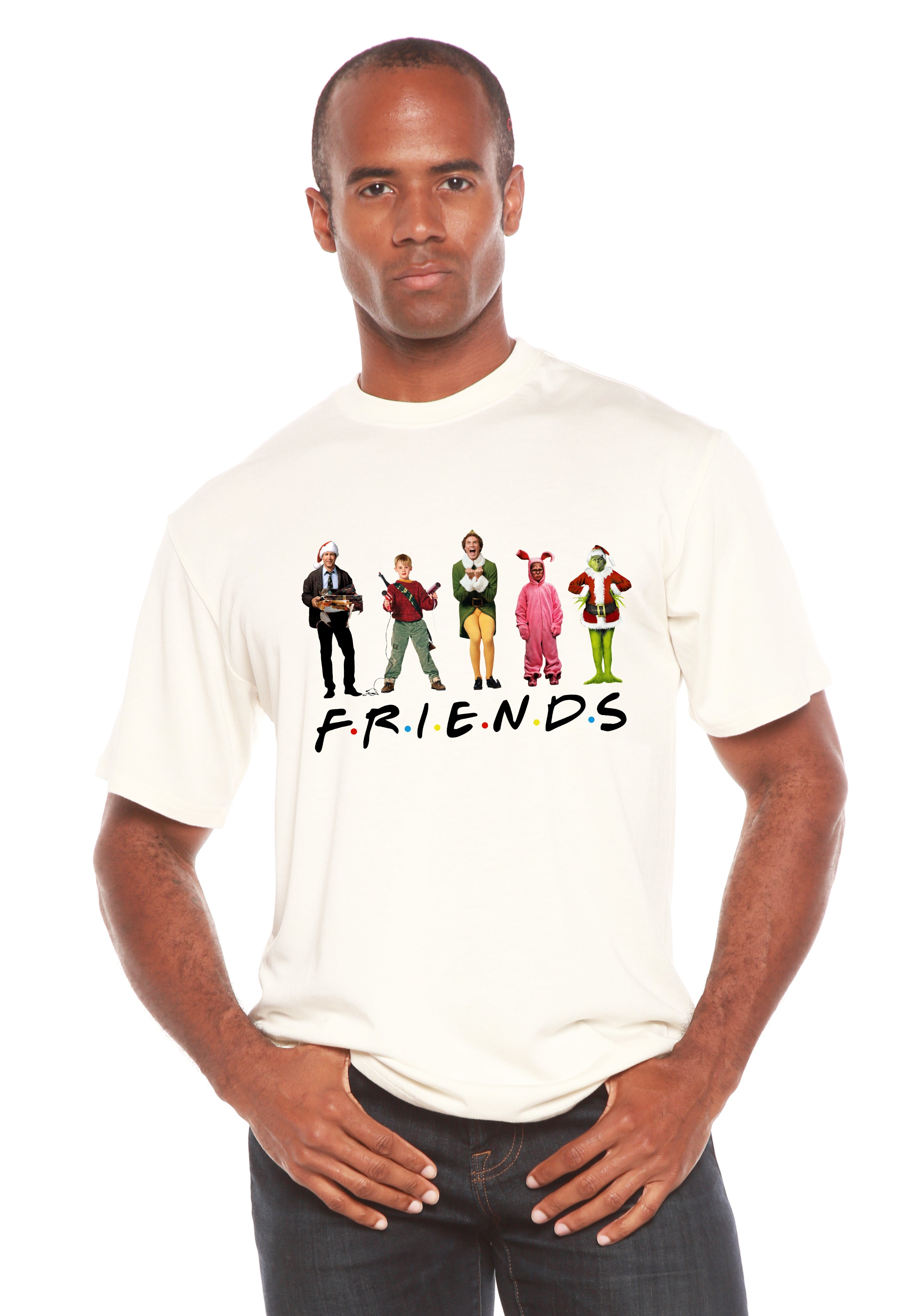 Funny Christmas Movies Printed Men&