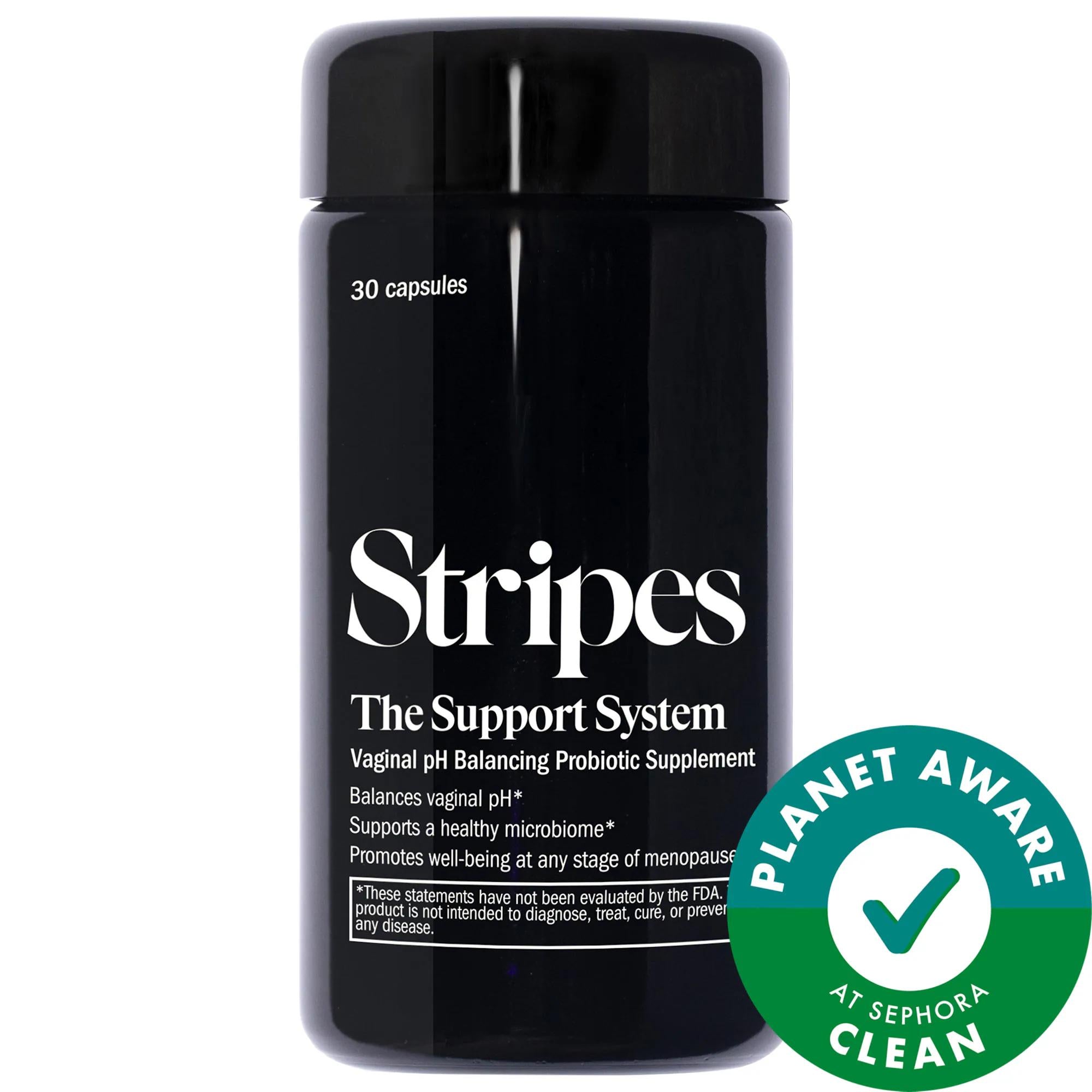 Support System - Daily Probiotic Supplement for Vaginal Health in Menopause - Hormone-Free, Prebiotic &amp; Probiotic