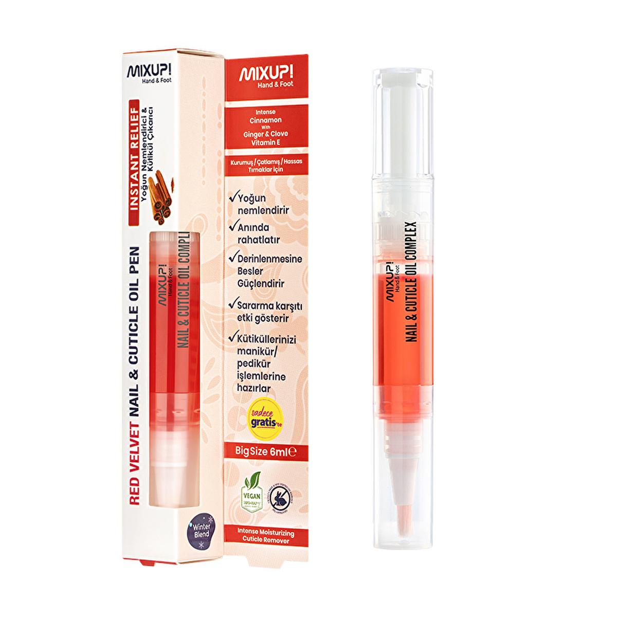 Mixup. Nail and Cuticle Care Oil - Intensive Moisturizing &amp; Strengthening for Dry Nails &amp; Cuticles