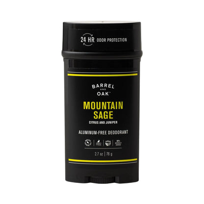 Barrel &amp; Oak Aluminum-Free Deodorant Mountain Sage