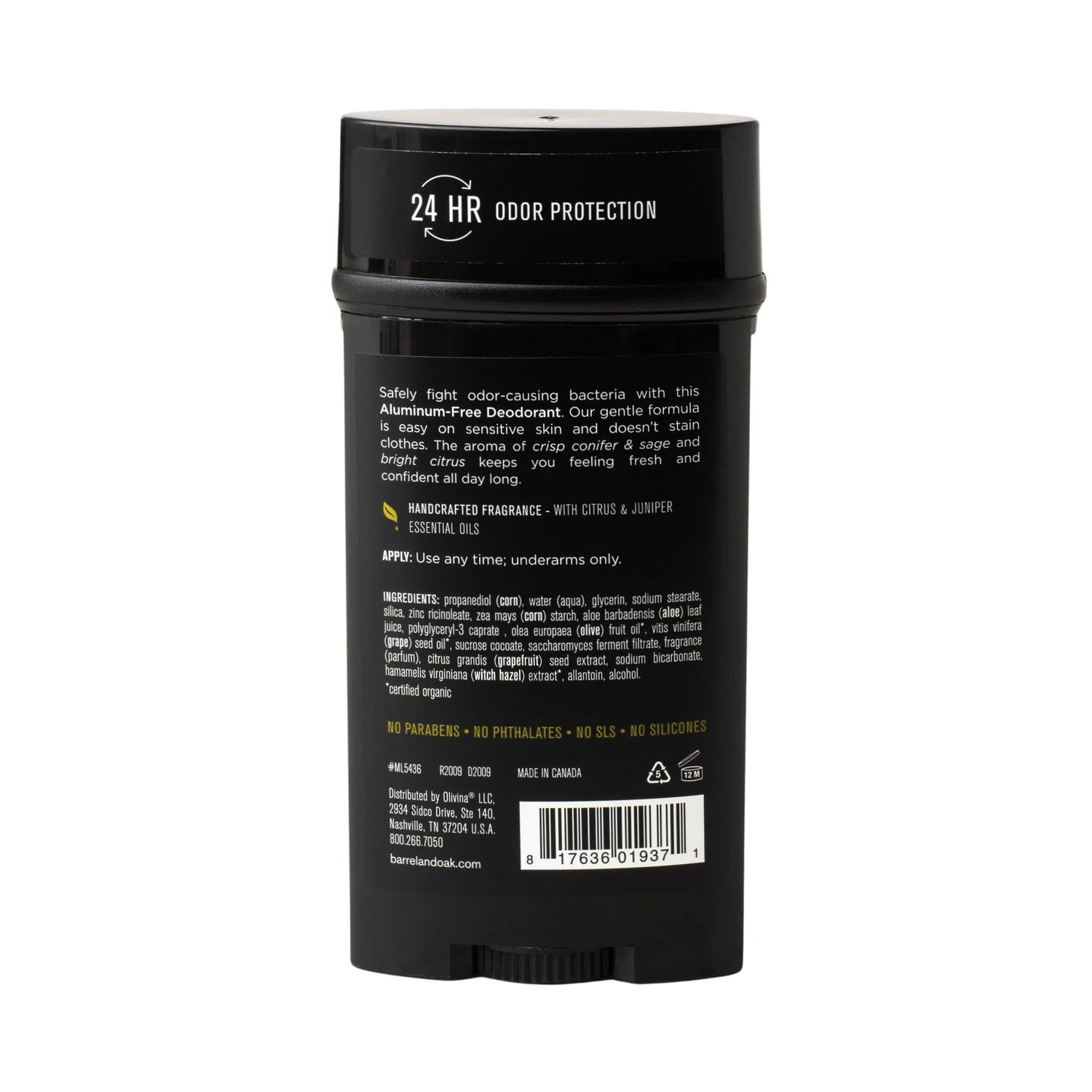 Barrel &amp; Oak Aluminum-Free Deodorant Mountain Sage