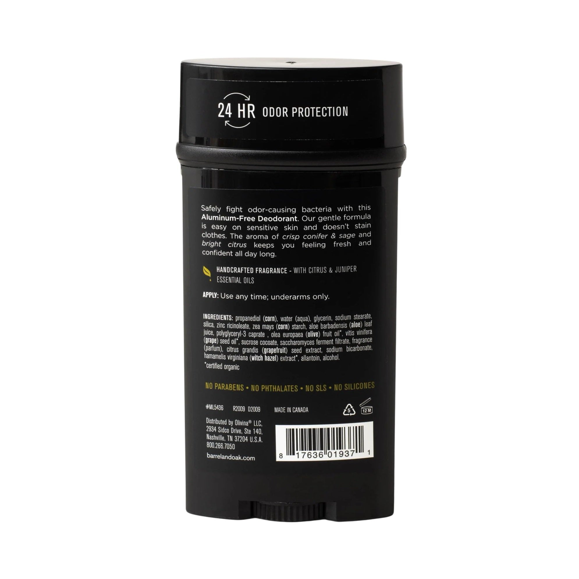 Barrel &amp; Oak Aluminum-Free Deodorant Mountain Sage