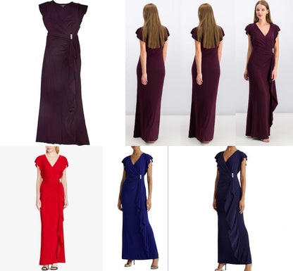 Ralph Lauren Womens Amaria Gown Dress