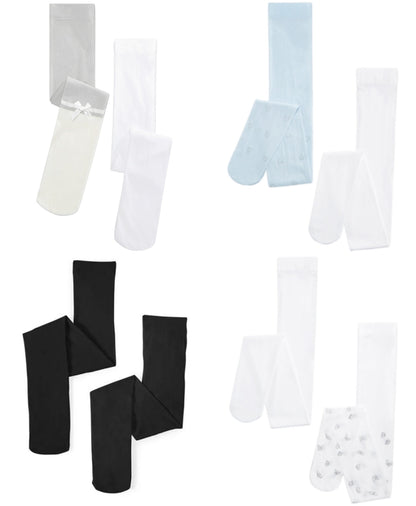 Trimfit Toddler, Little &amp; Bigs Girls 2-Pk Tights