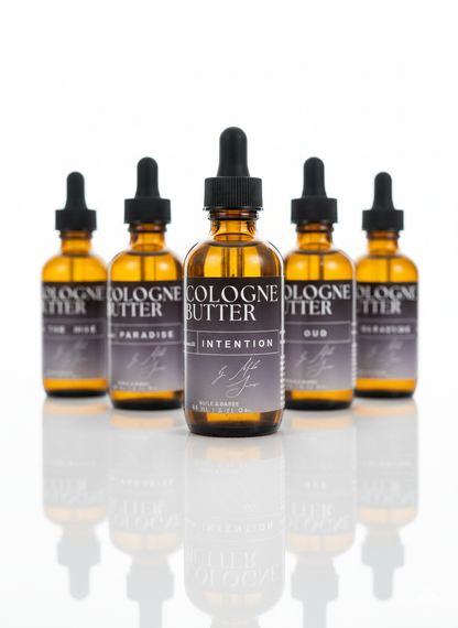 BEARD and HAIR OIL – Nourishing Oil for Beard Growth &amp; Hair Care | Argan, Jojoba &amp; Jamaican Black Castor Oil | Soft, Smooth &amp; Shine Boost | Cologne Butter