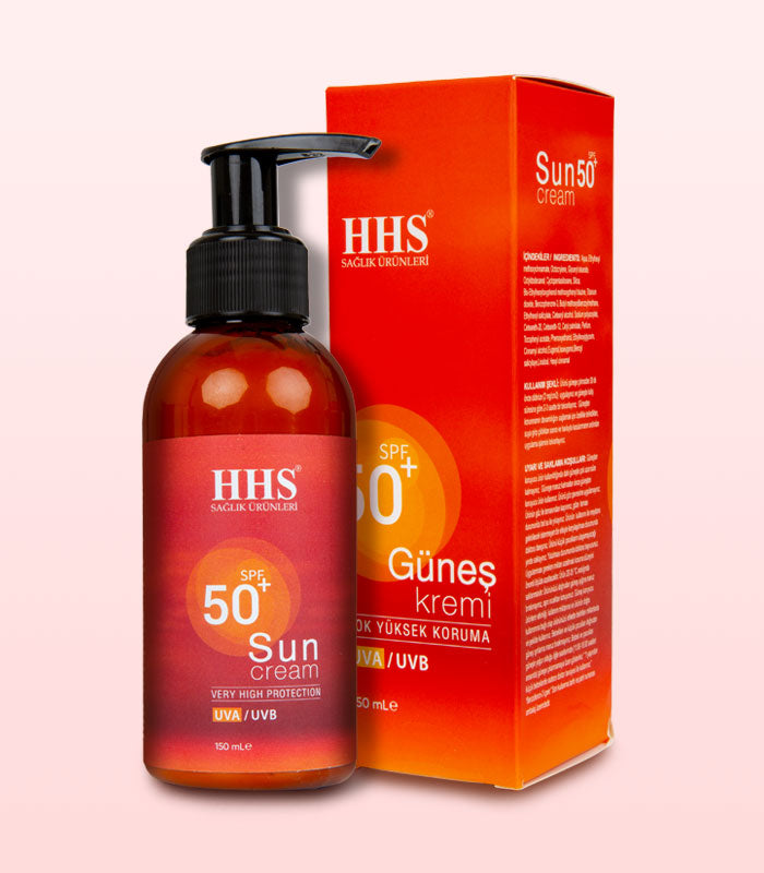 HHS SPF 50+ Herbal Sunscreen | Lightweight, Non-Greasy &amp; High Protection