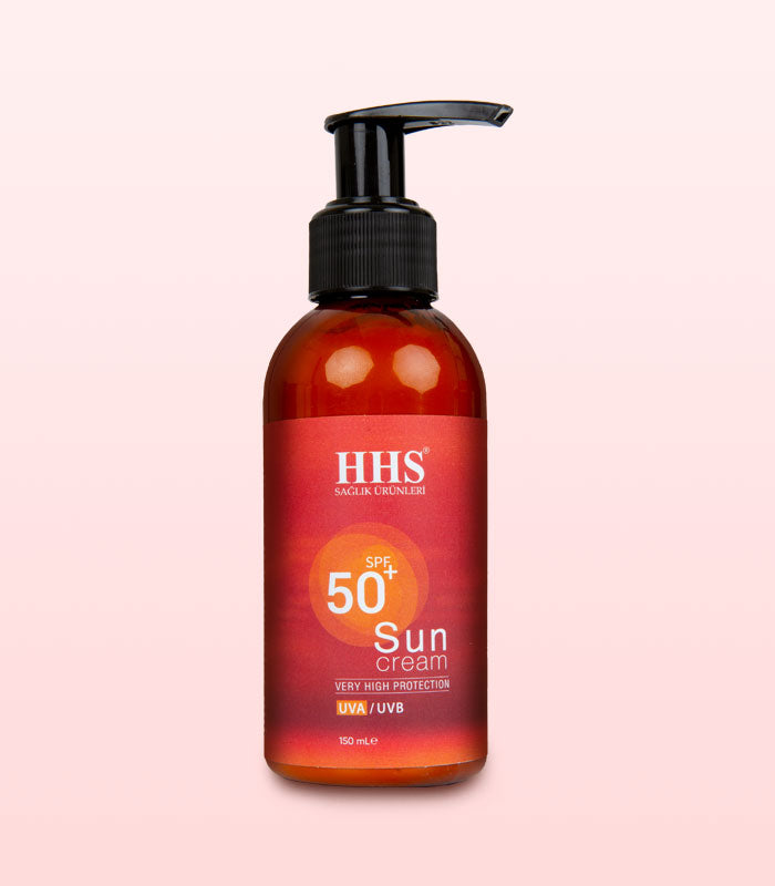 HHS SPF 50+ Sun Protection Set | Aloe Vera Milk &amp; Herbal Sunscreen | Moisturizing &amp; Soothing Care