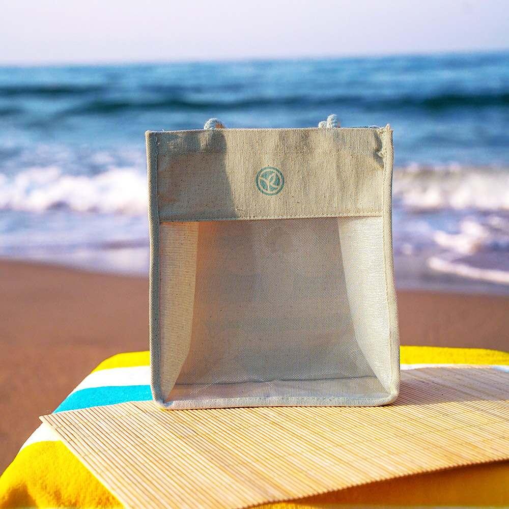 Yves Rocher Monoi Kanvas ‚anta - Stylish Personalized Canvas Bag for Everyday Use
