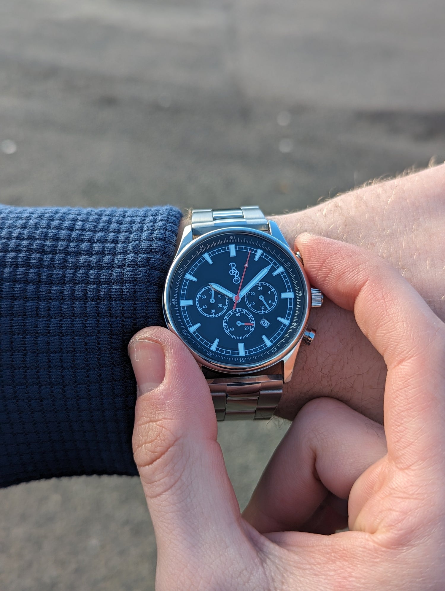 Black Sport Chronograph