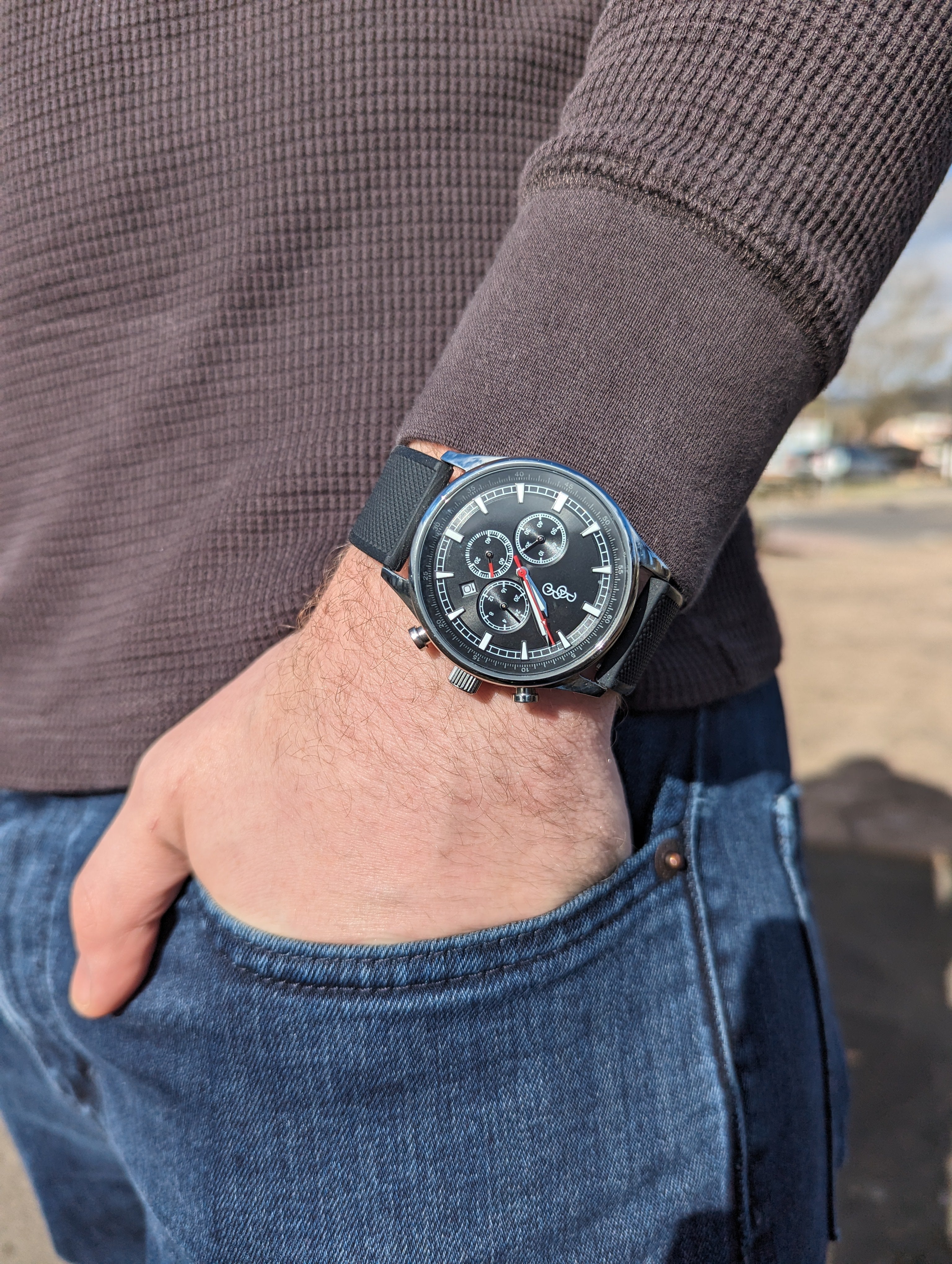 Black Sport Chronograph