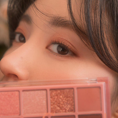 rom&amp;nd Better Than Palette Eyeshadow Palette 02 Mahogany Garden - 10 Shade Eyeshadow Palette for Versatile Makeup Looks