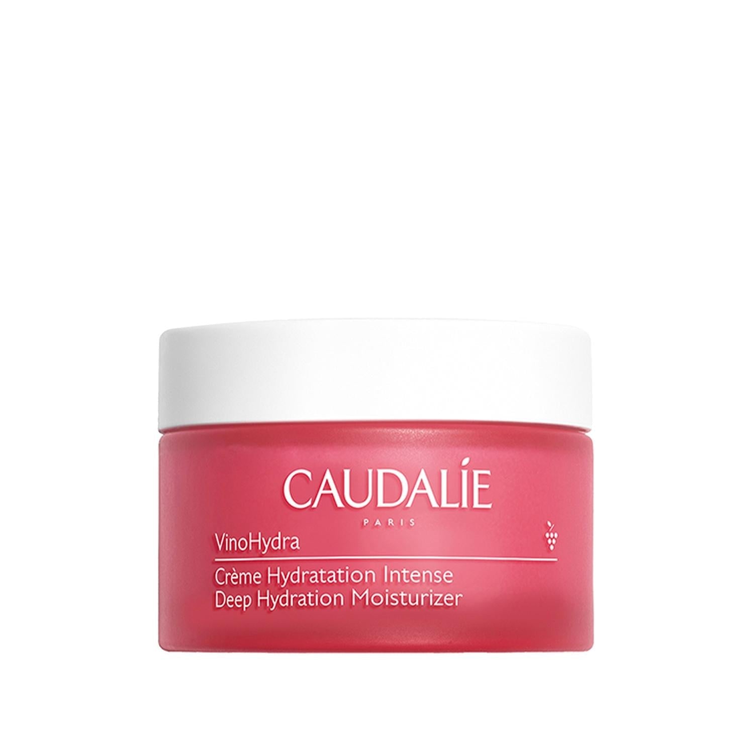 Caudalie VinoHydra Deep Hydration Moisturizer - 50ml Hydrating Cream for Dry &amp; Sensitive Skin