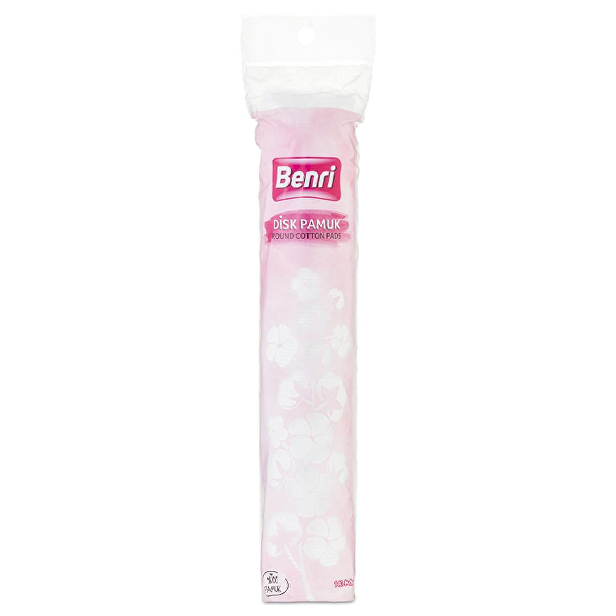 Benri Cotton Pads 140 Count - Soft &amp; Gentle Makeup Removal for Sensitive Skin
