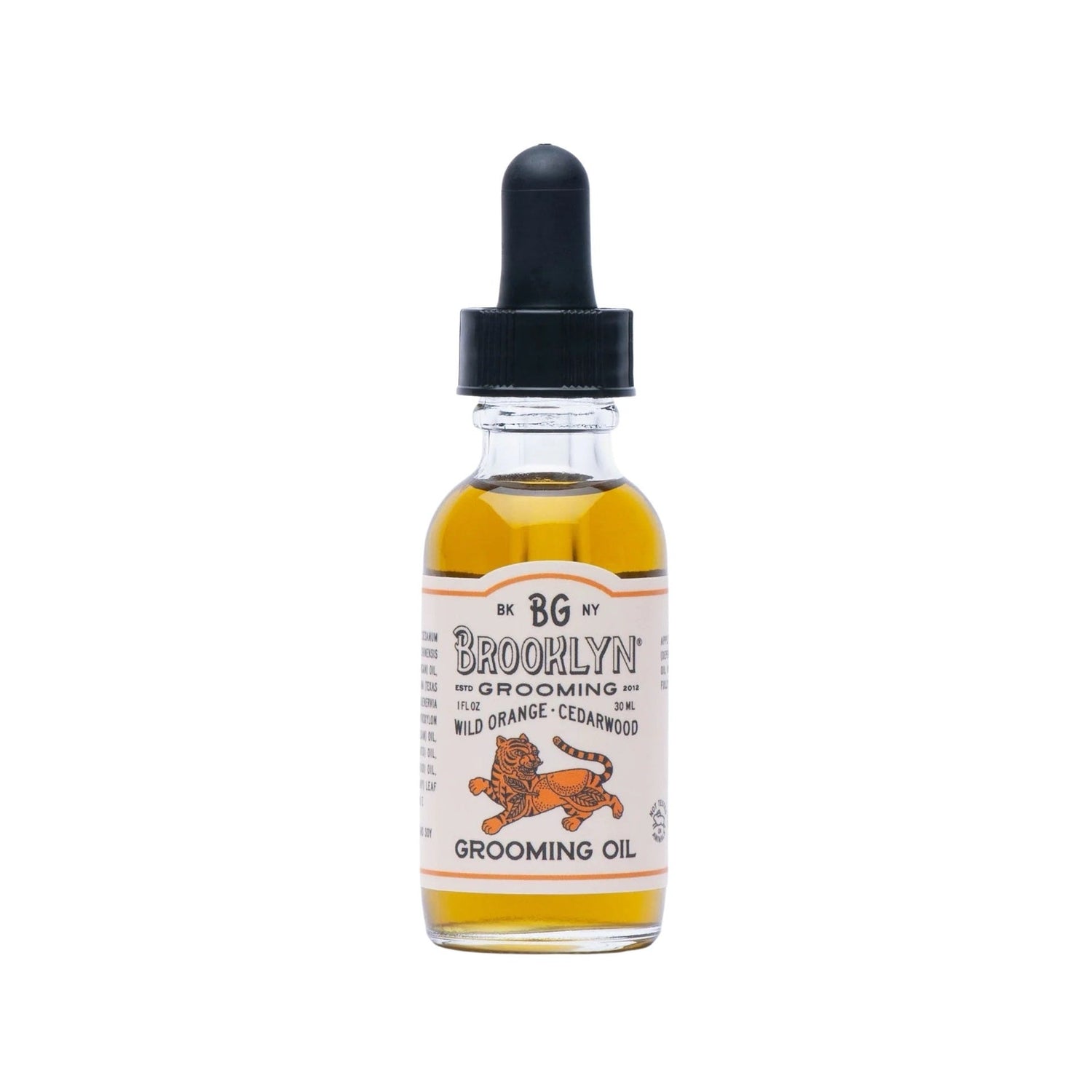 Brooklyn Grooming Wild Orange &amp; Cedarwood Grooming Oil