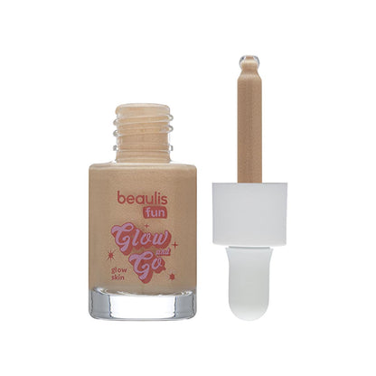 Beaulis Colored Moisturizing Makeup Base - Radiant Glow, Natural Complexion, 2 Color Options
