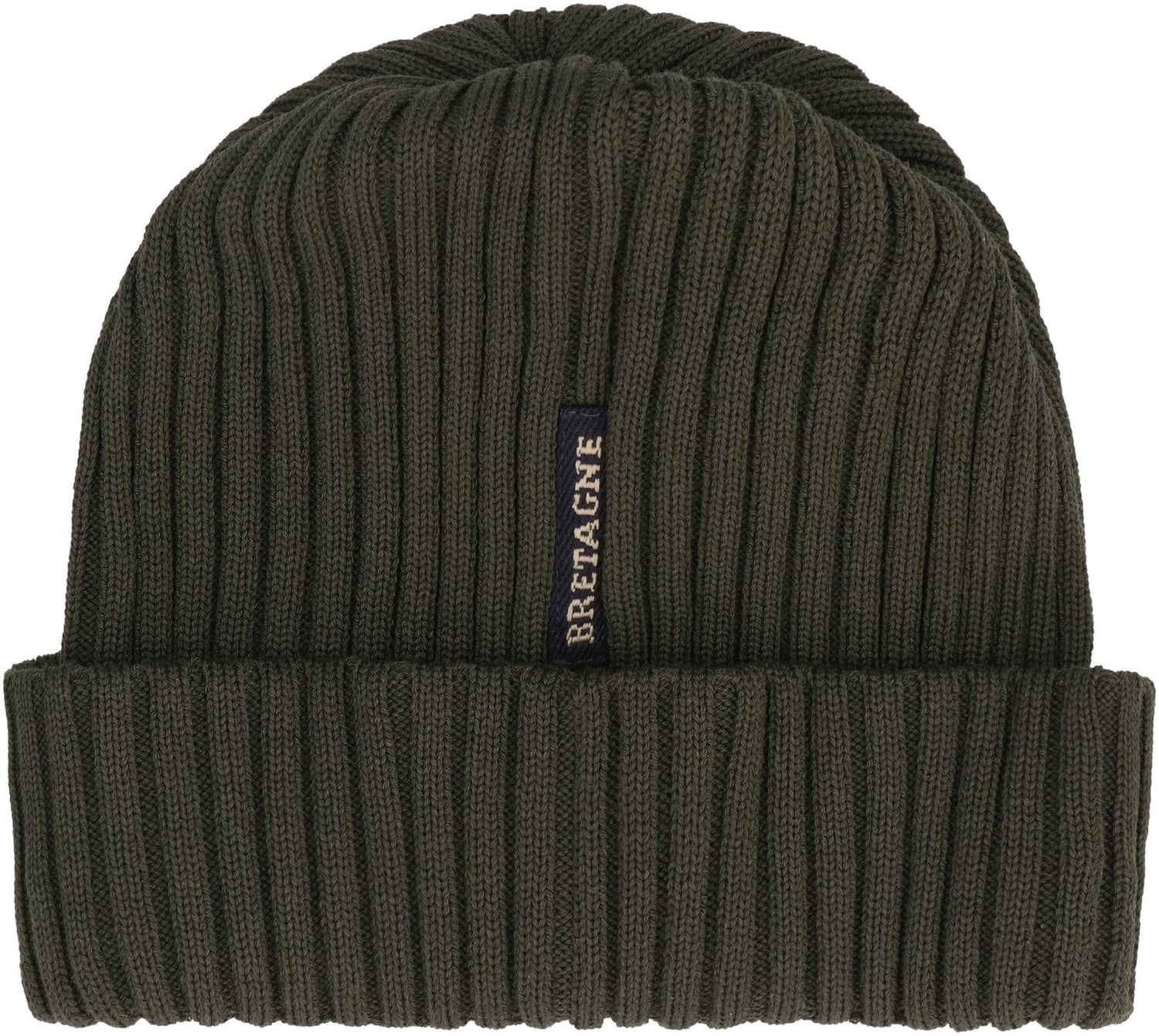 PAUL &amp; SHARK Ribbed Wool Beanie with Front Logo Detail