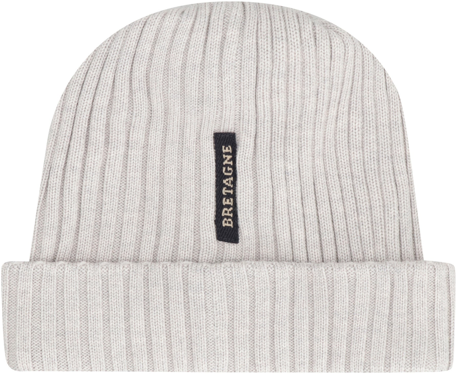 PAUL &amp; SHARK Ribbed Wool Beanie with Front Logo Detail