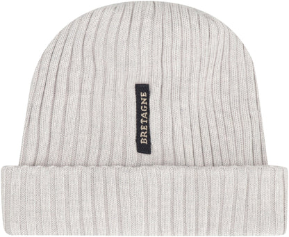 PAUL &amp; SHARK Ribbed Wool Beanie with Front Logo Detail