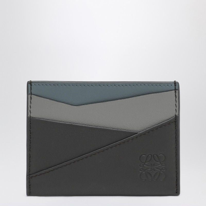 LOEWE Mini Geometric Leather Cardholder