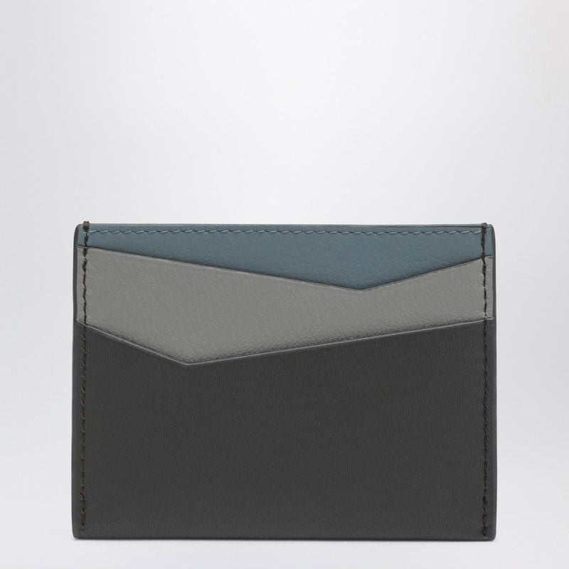 LOEWE Mini Geometric Leather Cardholder