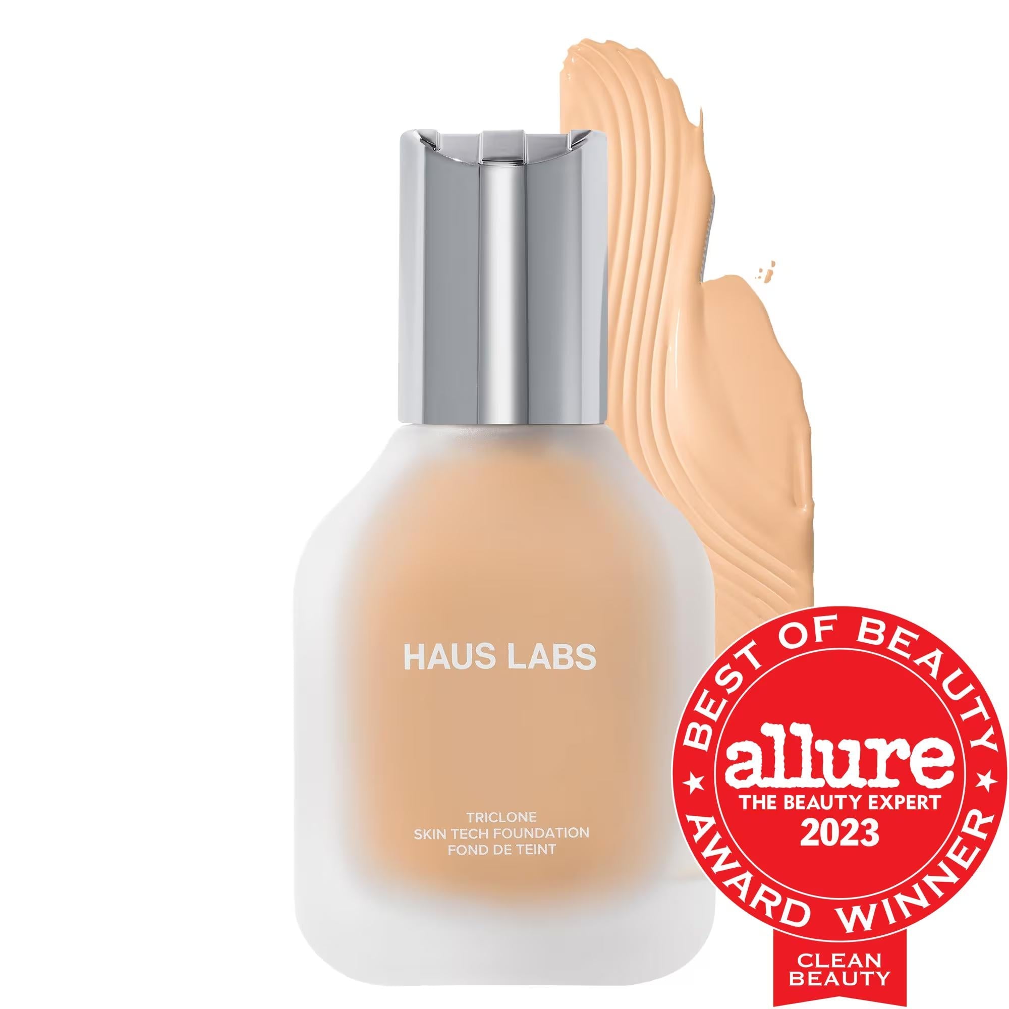Triclone Skin Tech: Medium Coverage Foundation with Fermented Arnica - Vegan, Gluten-Free &amp; Calming for Sensitive, Acne-Prone Skin