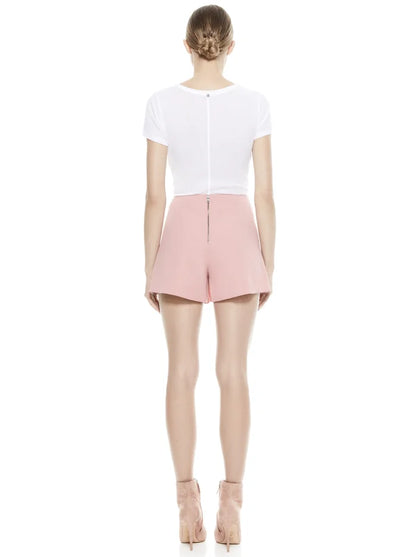 Alice + Olivia Carletta Mini Skort, Size 6