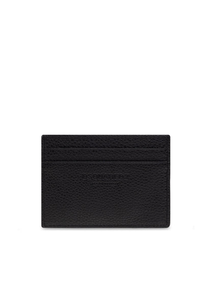 DSQUARED2 Tumbled Leather Mini Logo Cardholder - 10x7.5 CM