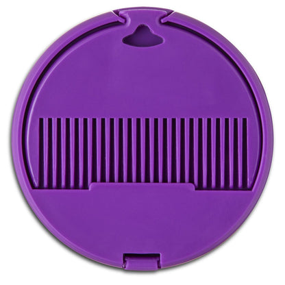 Eklips Compact Mirror and Comb Set - Portable Folding Mirror for Makeup Touch-Ups &amp; On-the-Go Hair Styling - Travel &amp; Pocket Size