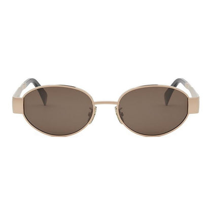 CELINE Metal Triomphe Mini Sunglasses
