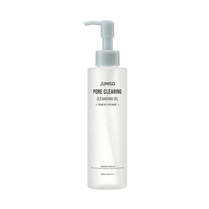 Jumiso Pore Cleansing Oil 200ml - Gentle Facial Cleanser for All Skin Types, Removes Sebum &amp; Impurities, Sunflower Oil Infused
