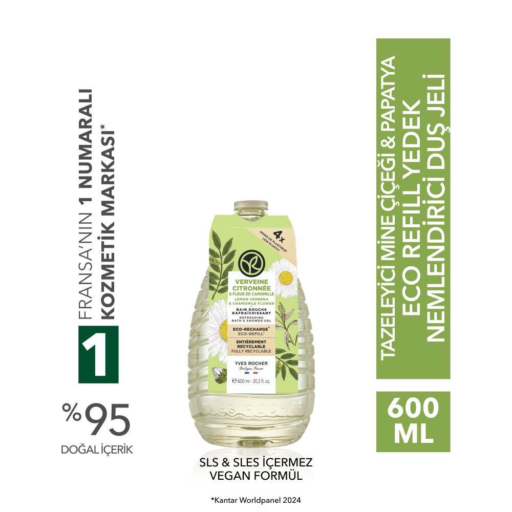 Verbena &amp; Chamomile Moisturizing Shower Gel Eco-Refill 500ml