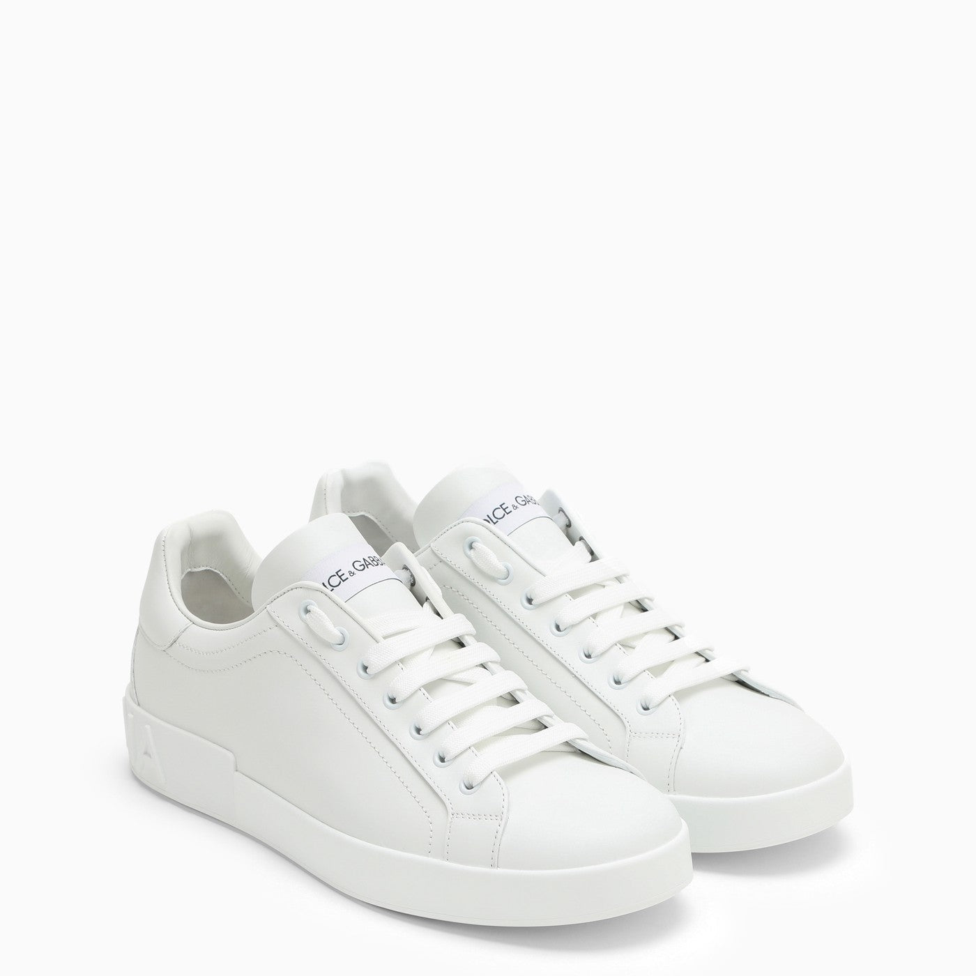 Dolce &amp; Gabbana Portofino White Low Trainer