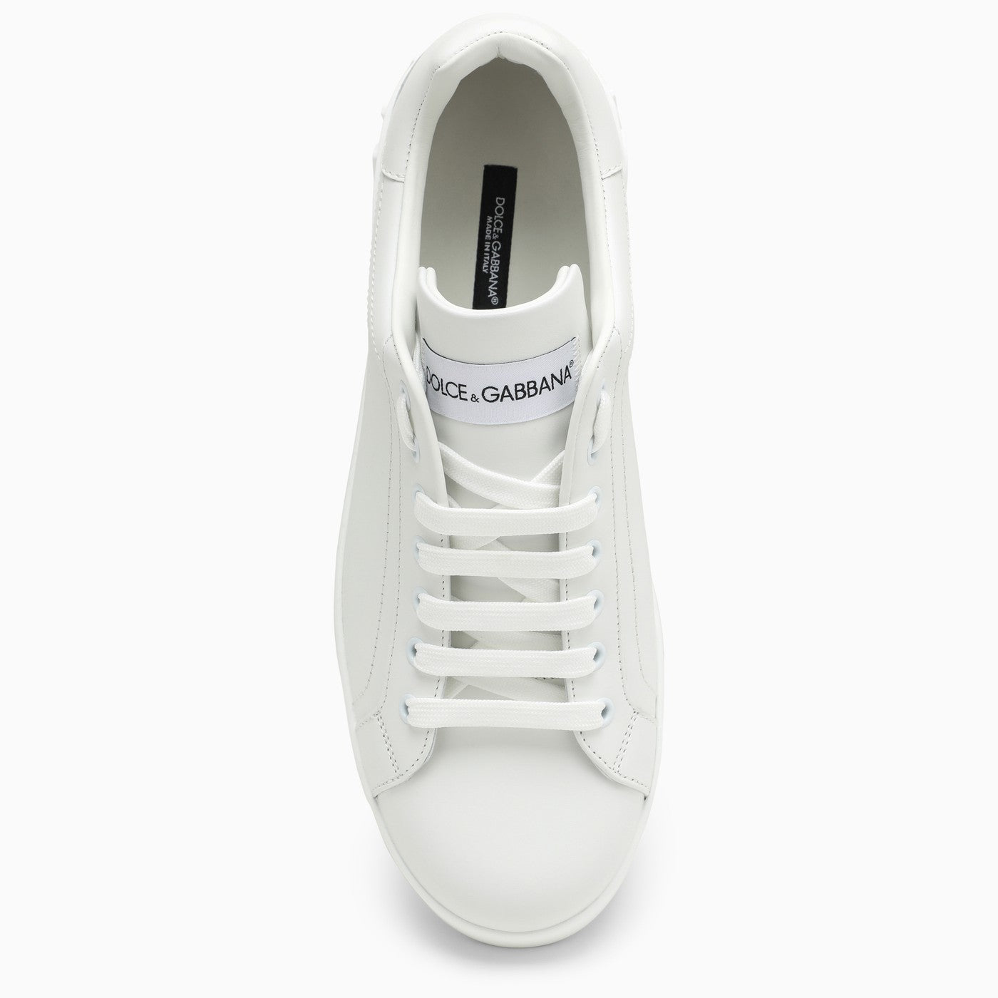 Dolce &amp; Gabbana Portofino White Low Trainer