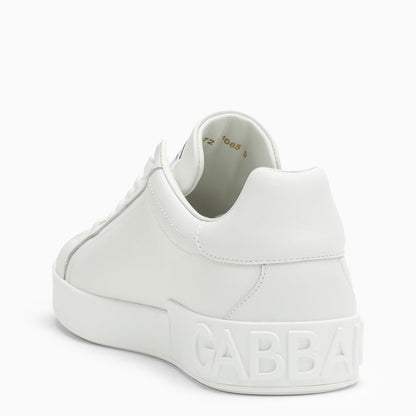 Dolce &amp; Gabbana Portofino White Low Trainer