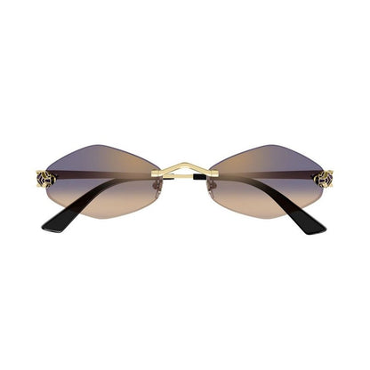 CARTIER Women’s Elegant Sunglasses - Metal Frame