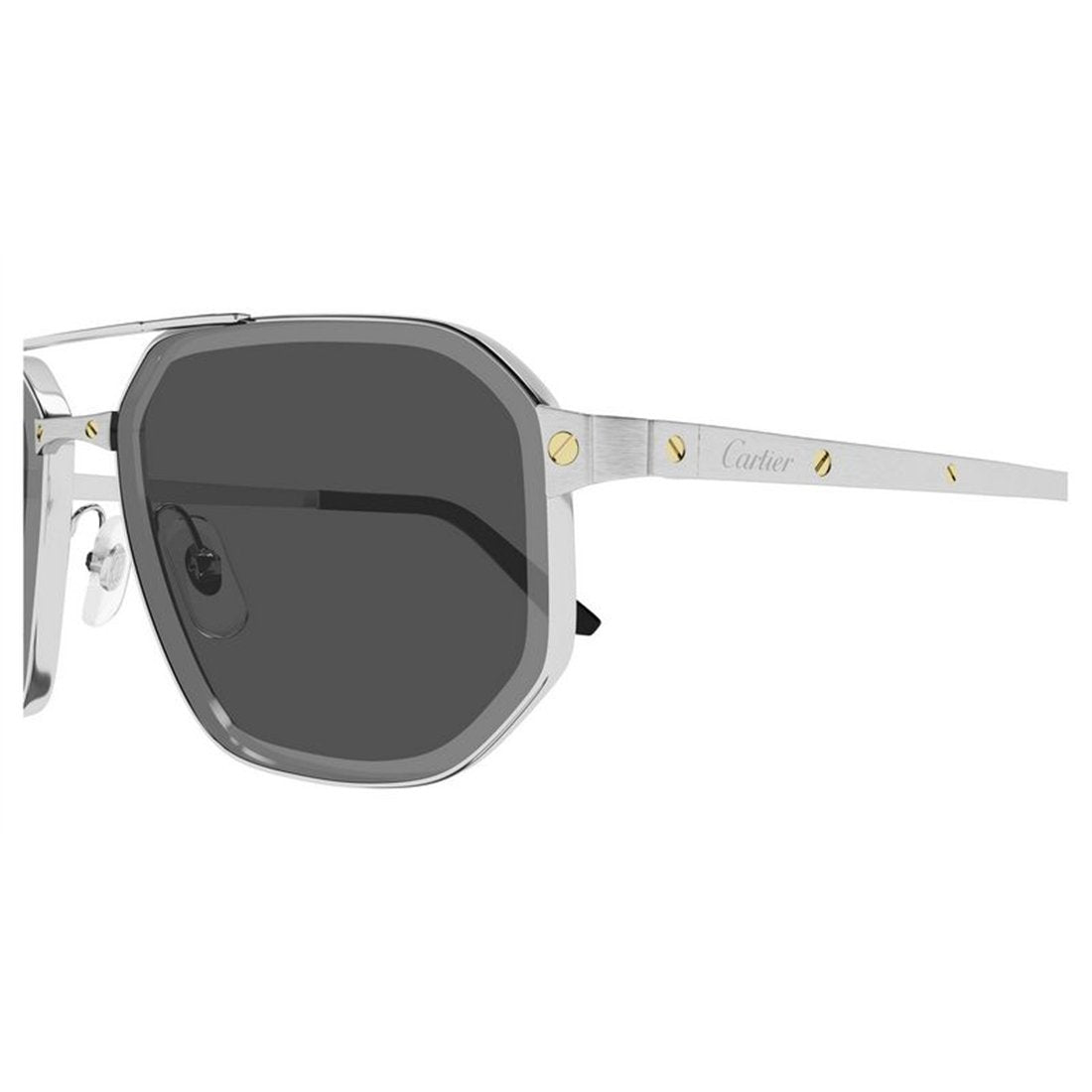 CARTIER Elegant Metal Sunglasses for Men