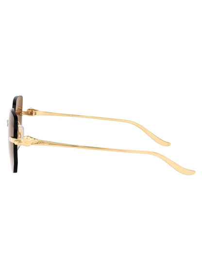 CARTIER Chic Metal Frame Sunglasses for Women